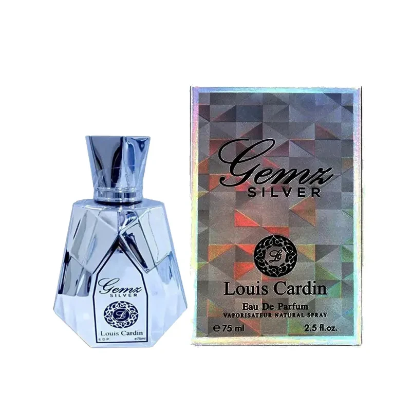 Louis Cardin Gemz Silver Homme Eau De Parfume 75 ML